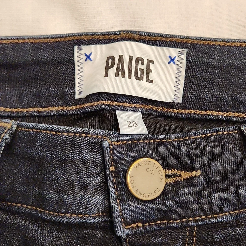 Paige jeans Hoxton Ultra Skinny women's 28 blue high rise‎